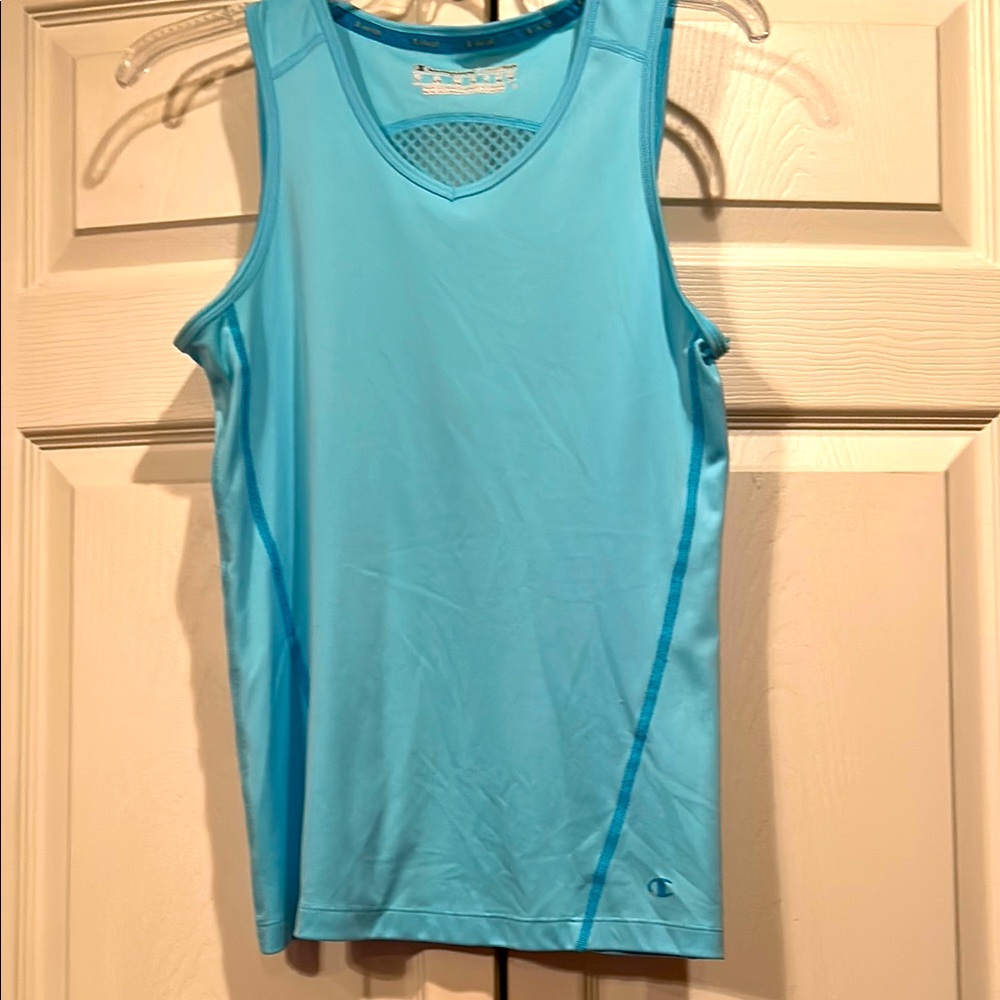 Champion Vapor Powertrain - Medium Blue Athletic Tank Top